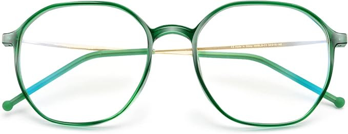 VISOONE Light Weight TR90 Blue Light Blocking Glasses Frame with Anti Glare Eye Protection for Wo... | Amazon (US)