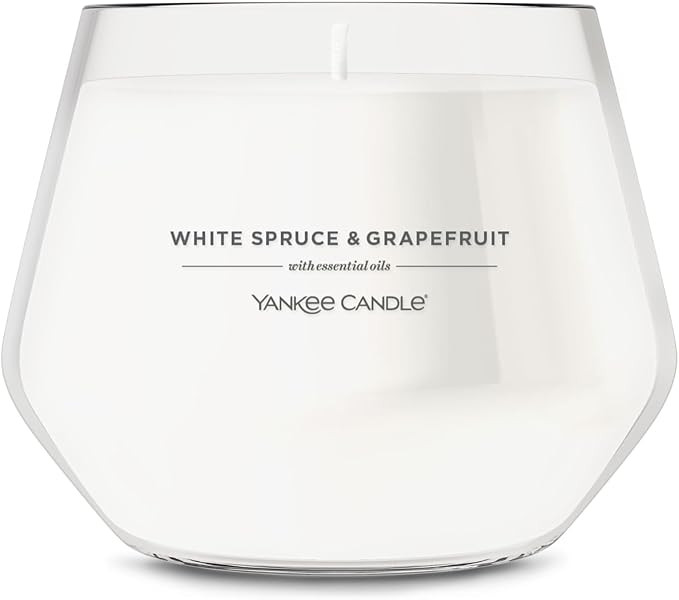 Yankee Candle Studio Collection Candle, White Spruce & Grapefruit, 10 OZ | Amazon (US)