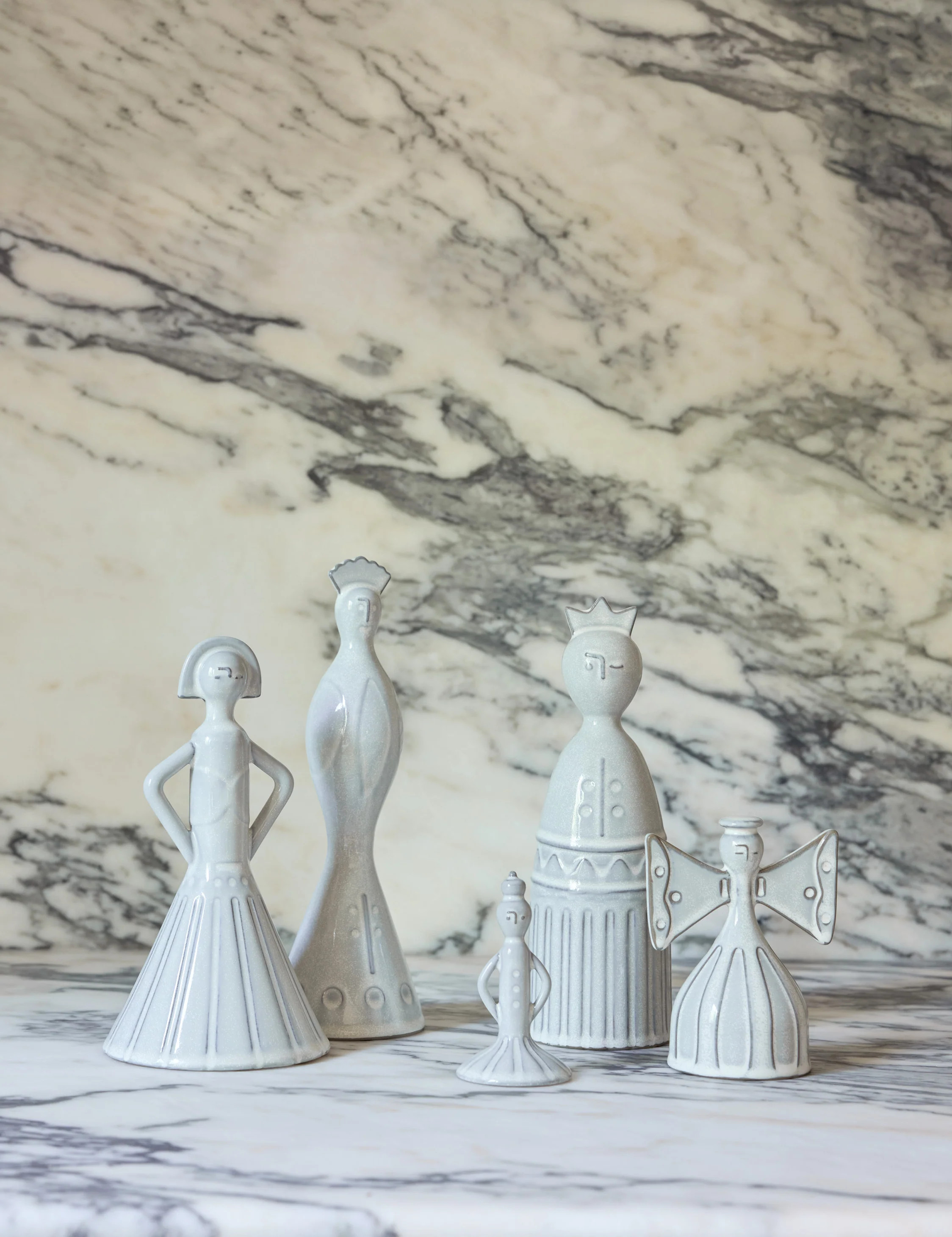 Kello Ceramic Bells (Set of 5) | Lulu and Georgia 