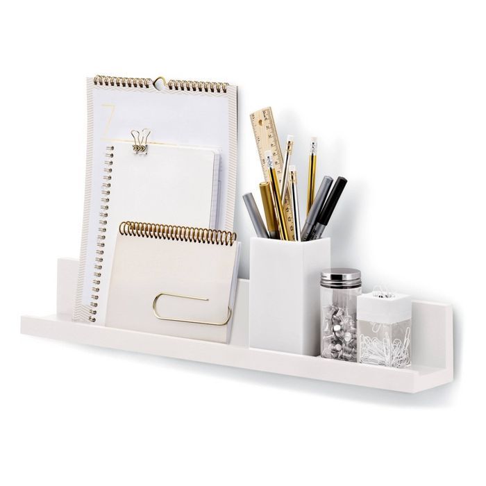 Command 1pc Picture Ledge with 10 mounting strips | Target