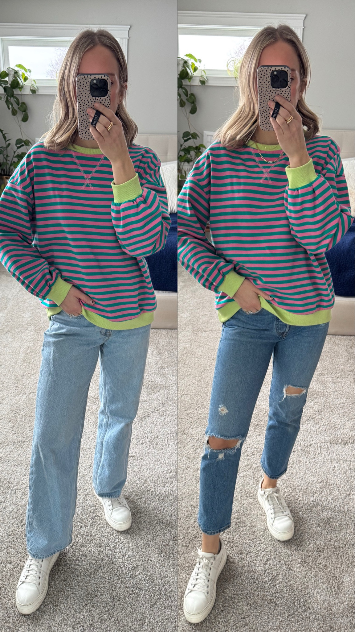 This or that? One look for less sweatshirt styled 2 ways 



#LTKSaleAlert