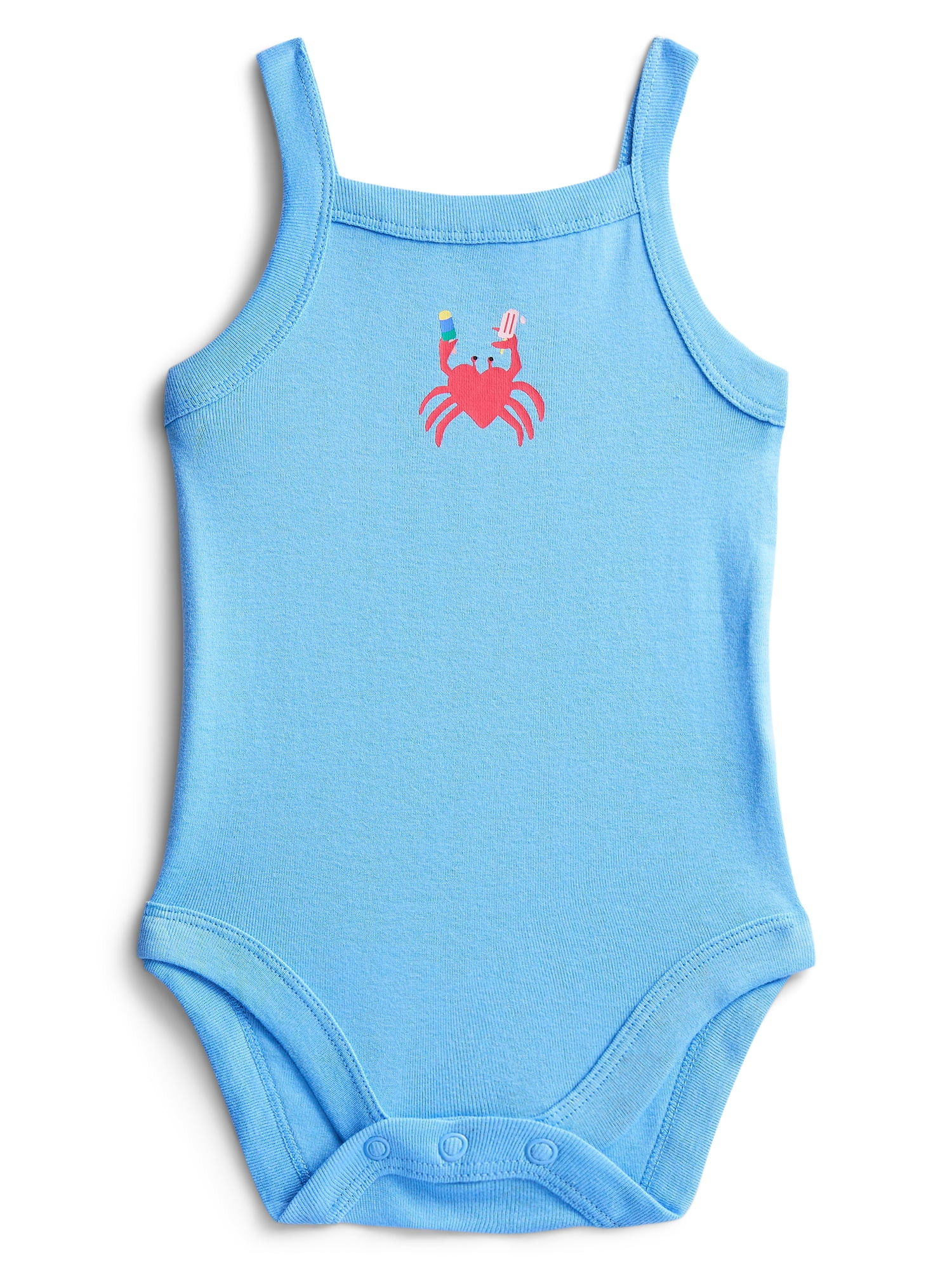 Wonder Nation Baby Girls' Tank Bodysuit, Sizes 0M-24M | Walmart (US)