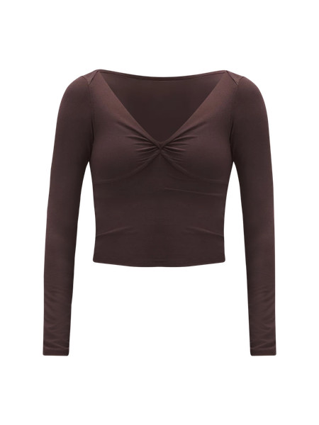 Modal-Silk Blend V-Neck Long-Sleeve Shirt | Women's Long Sleeve Shirts | lululemon | lululemon (CA)