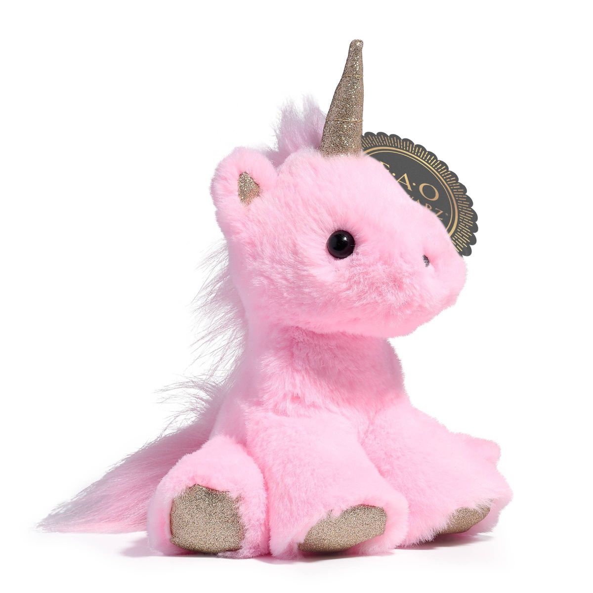 FAO Schwarz Toy Plush Baby Unicorn 6" - PinkGold (Target Exclusive) | Target