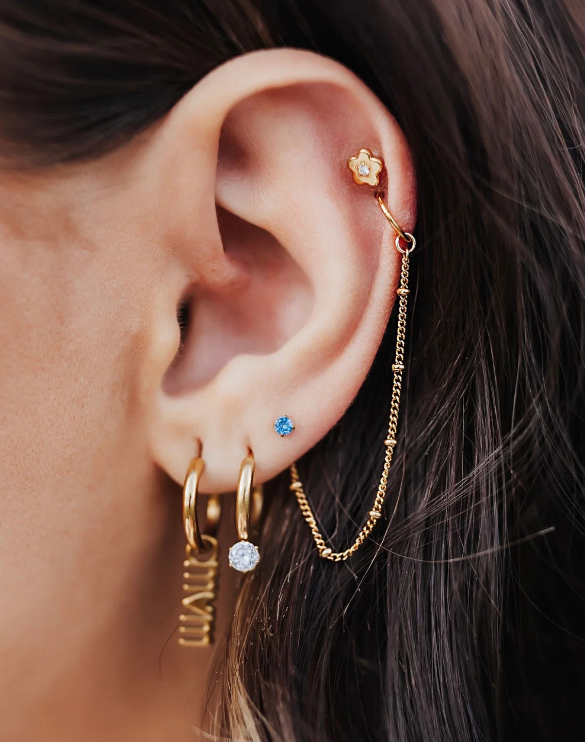 Gold Connector Chain | Pierced by Ash Design