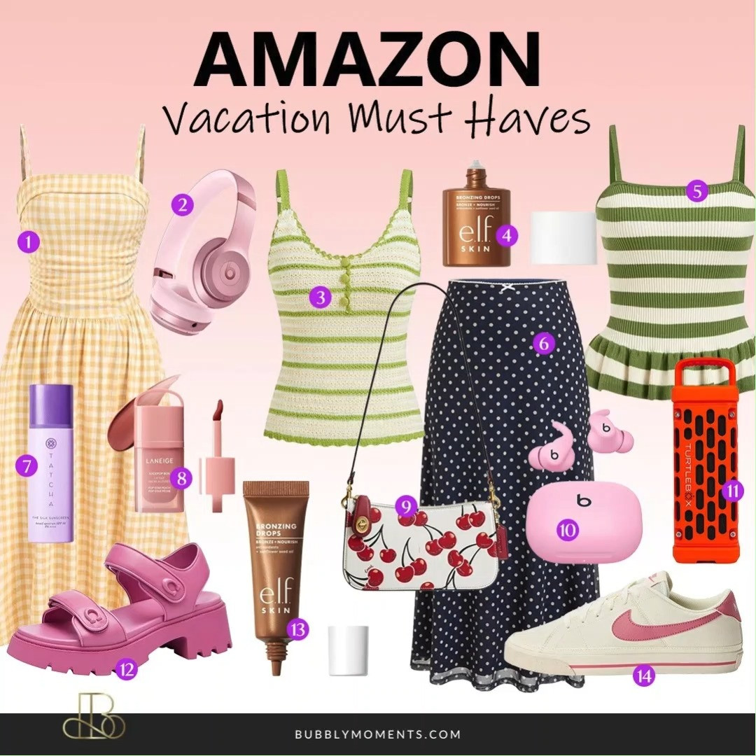 Get ready for your next trip with these vacation must-haves ✈️🌴 From smart travel essentials to stylish and practical finds, these picks are all about making your journey smoother and more enjoyable. Whether you’re heading to the beach, exploring a new city, or planning a quick getaway, these items help you stay organized, comfortable, and stress-free.
Think easy packing solutions, travel-friendly accessories, and must-have items you’ll actually use from departure to arrival. Perfect for keeping everything in place, saving space in your luggage, and making every moment of your trip more convenient. If you love traveling prepared (but still stylish), this list is full of go-to essentials you won’t want to forget.
Save this for your next trip or share with a fellow traveler who loves discovering smart travel finds 🌍💼
#LTKTravel #LTKFinds #LTKStyle #travelessentials #vacationmusthaves #travelmusthaves #amazonfinds #travelinspo #packingessentials #travelstyle #wanderlust #travelgear #vacationready #travelhacks #ontheroad #travelbag #summertravel #beachtrip #travelgram #tripprep #exploremore #travellife 

 