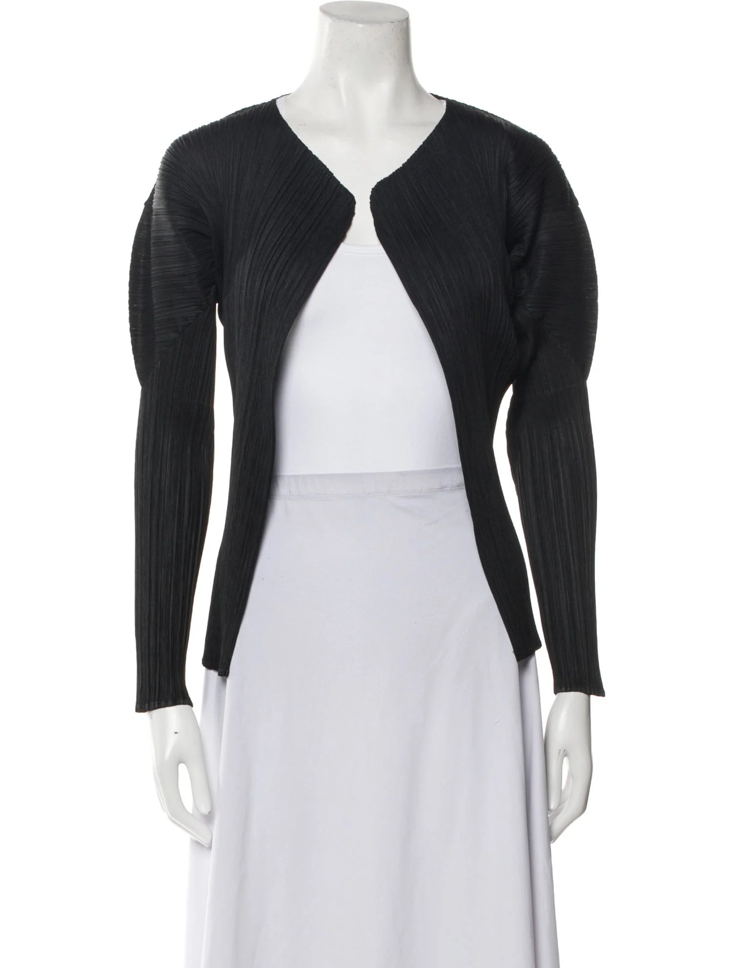 Pleats Please Issey Miyake Cardigan | The RealReal