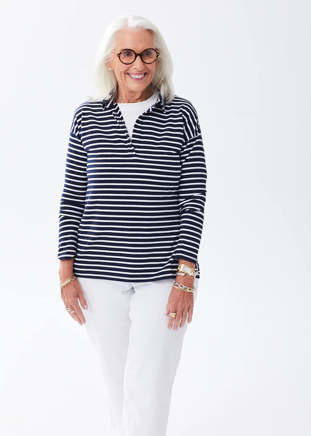 The Collared Pullover | Alice Walk