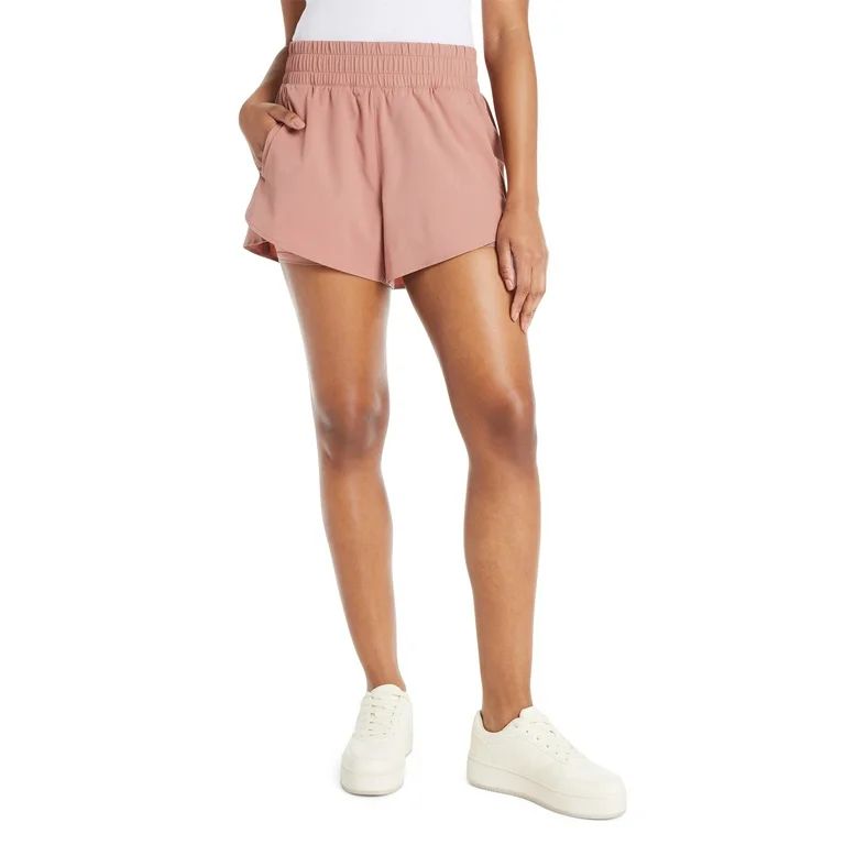 Avia Women’s Running Shorts with Bike Liner, 4” Inseam, Sizes XS-3XL | Walmart (US)