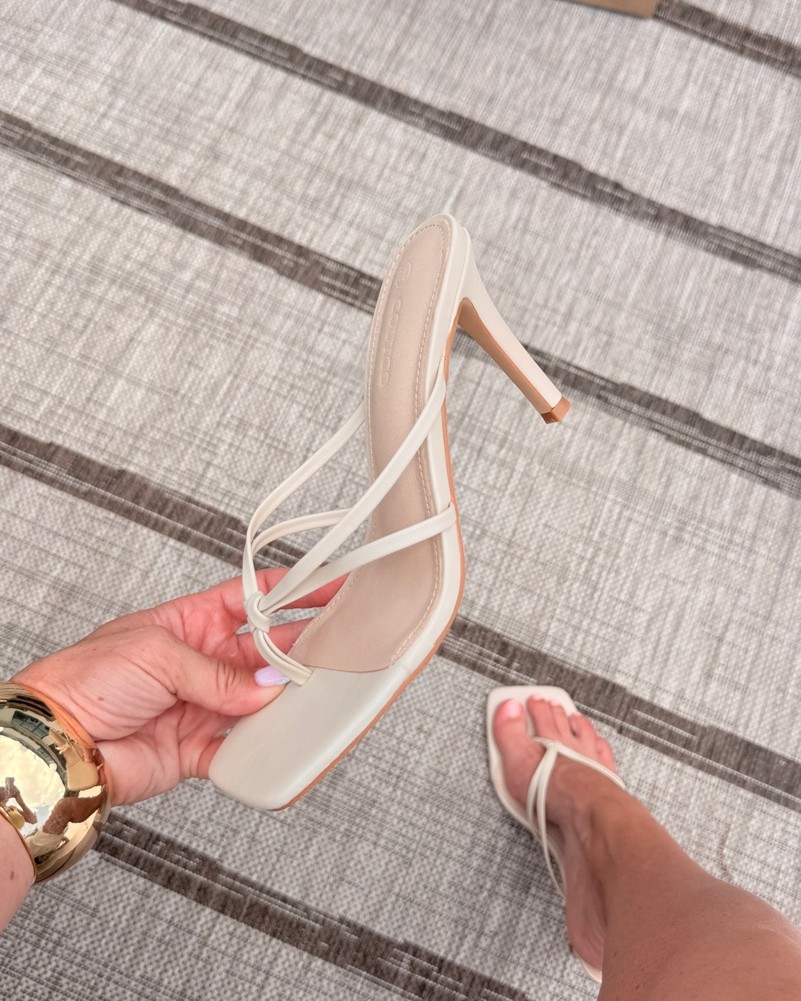 These Amazon heels look so much more expensive than they are. The heel height is perfect, not too high, not too low and they’re surprisingly comfortable for weddings, date nights, or vacation dinners. They go with so many dresses and outfits! 

nude heels, strappy heels, Amazon heels, wedding guest shoes, neutral heels, vacation shoes, dressy sandals, date night outfit, summer heels, elevated style

#LTKU #LTKWedding #LTKWorkwear