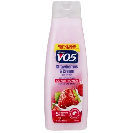 Alberto VO5 Moisture Milks Strawberry and Cream Hair Conditioner 15 fl oz | Walmart (US)