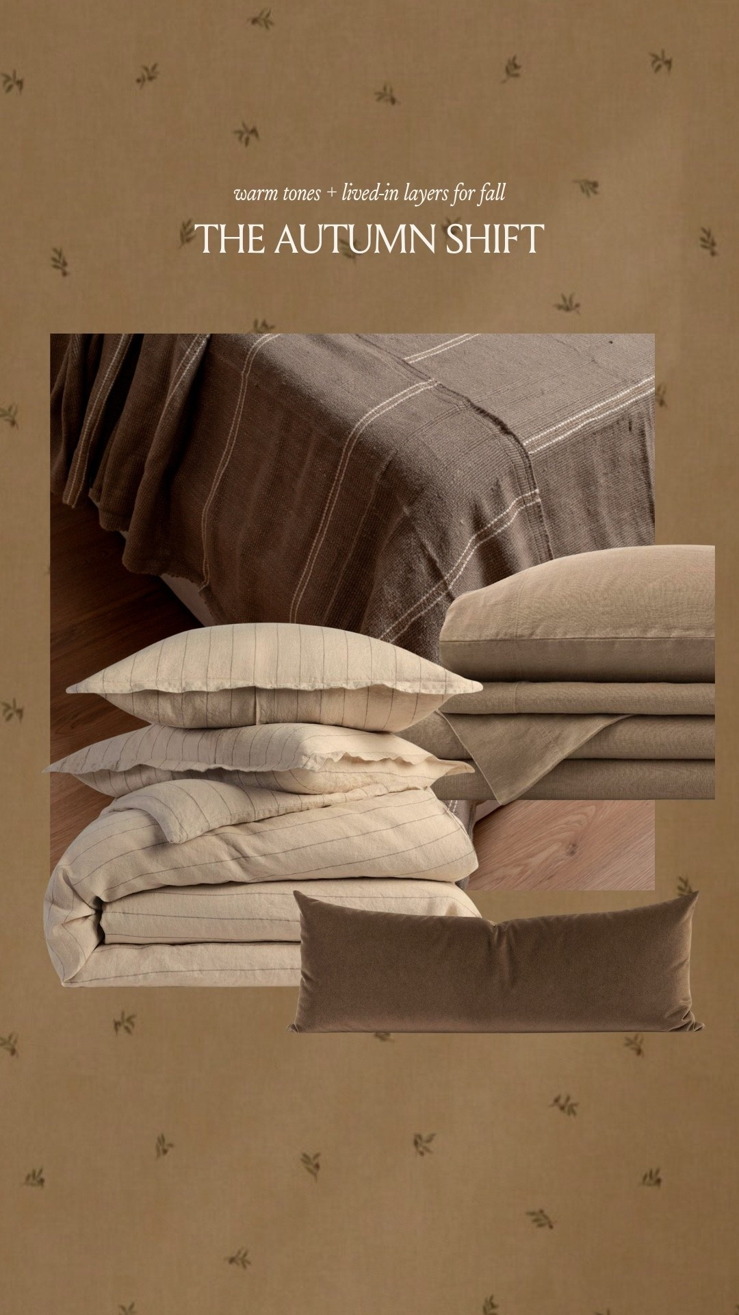 bedding combo for transitioning into fall

#LTKHome