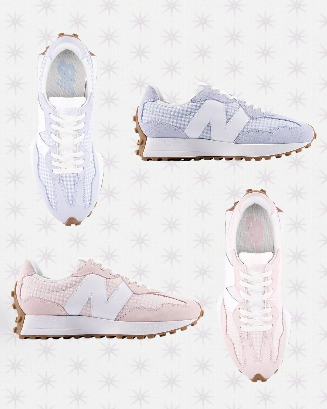 These are BACK and I’m not okay 🥹💙🩷
The gingham detail?! The colors?! The gum sole?!

The blue already sold out once and this is the restock… so if you want them, don’t wait.

They drop tonight at 11PM CST and for $105 I truly might grab both because how do you even choose 😭

Set your alarms. You’ve been warned.

#LTKActive #LTKootd #LTKfitnessgoals