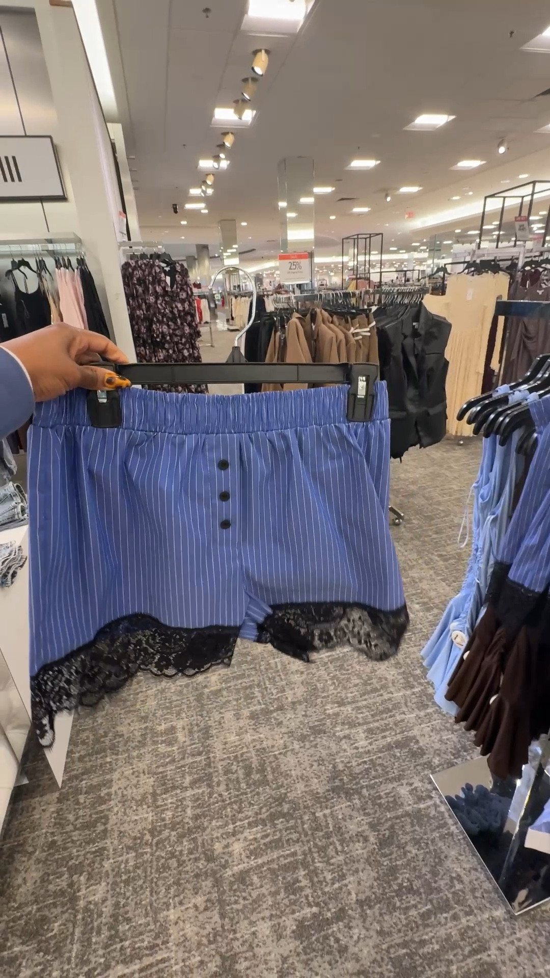 These lace trim shorts are so cute from @Macys. Also has a matching top. Super cute for Summer. #macysstylecrew #springfinds #summerfinds 

#LTKMidsize #LTKootd #LTKSpringSale