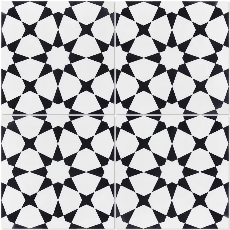Taza 7.9" x 7.9" Cement Field Tile | Wayfair North America
