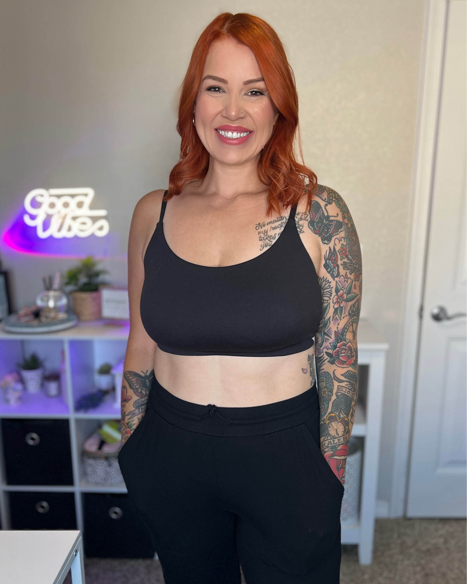 No boundaries bralette 🤌🏼 I definitely sized up in these as I didn’t want them to be tight at all. They do have padding that can be removed, as well as adjustable straps! Super comfortable and great for lounging! Also bought it the dark and light brown! 

#LTKSummerSales #LTKMidsize #LTKFindsUnder50