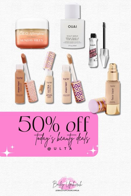 Ulta is having their 21 days of beauty and everything you see here is 50% off! 

#LTKbeauty #LTKsalealert #LTKstyletip