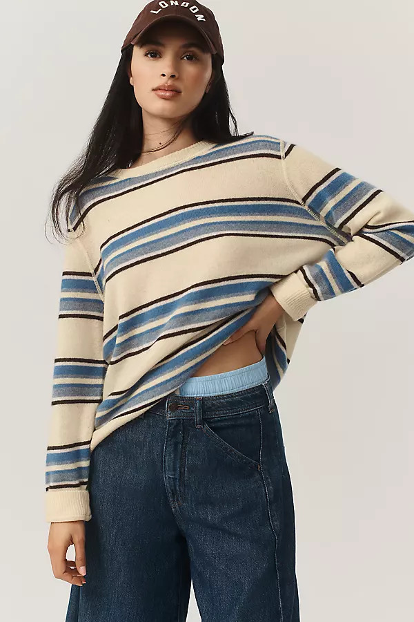 Cashmere Boyfriend Sweater | Anthropologie (US)