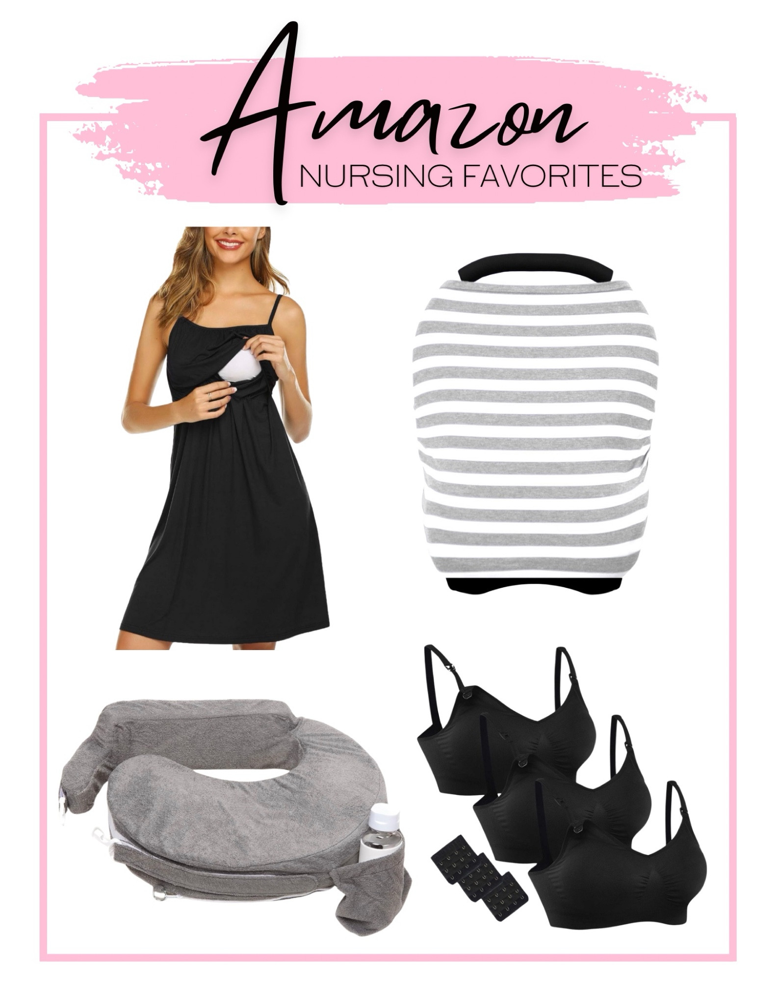 Amazon Nursing Favorites! I used these items with my son 4 years ago and will definitely be using them again this time around 🤰🏽✨


#LTKbump #LTKbaby