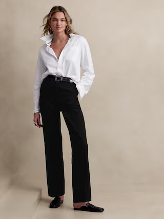 Sculpted Straight Pant | Banana Republic Factory