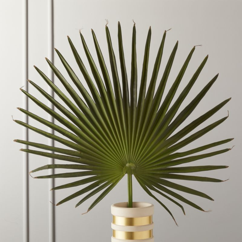 Faux Fan Palm 50" + Reviews | CB2 | CB2