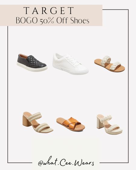 Target BOGO 50% Off Shoes

#LTKstyletip #LTKshoecrush #LTKsalealert