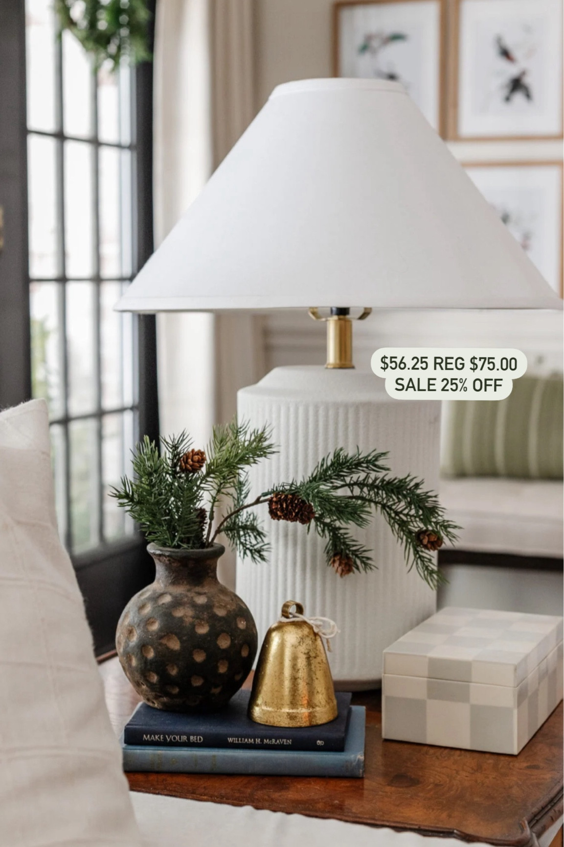 Our lamp is in sale! 

#LTKsalealert #LTKHoliday #LTKhome
