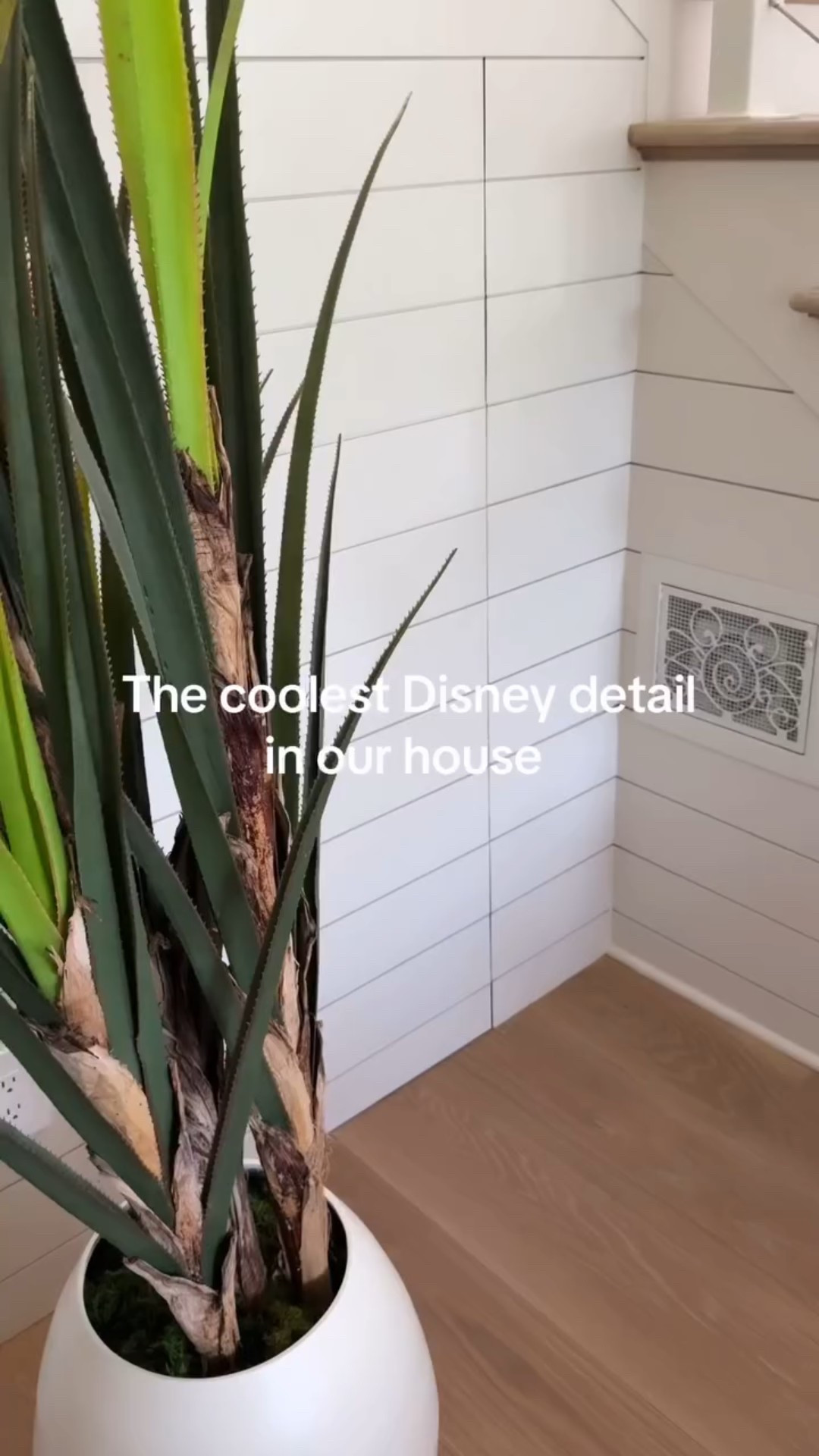 Coolest Disney detail in our house 🌿🏰

#disneyhomedecor #disneyhomes #disneyhouse #disneyadult #disneyworld #disneyworldflorida