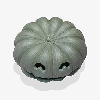 Luminara Sage Jack-o'-Lantern Pumpkin Tealight Holder (10" x 6.75") Dry Brush Resin Halloween Dec... | Amazon (US)