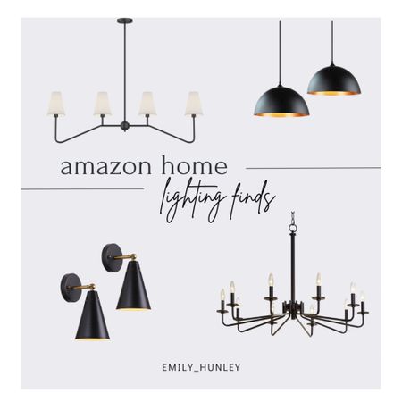 Affordable Lighting favorites from Amazon. Modern farmhouse style. Just ordered the top left for my dining room 💡

#LTKFind #LTKhome
