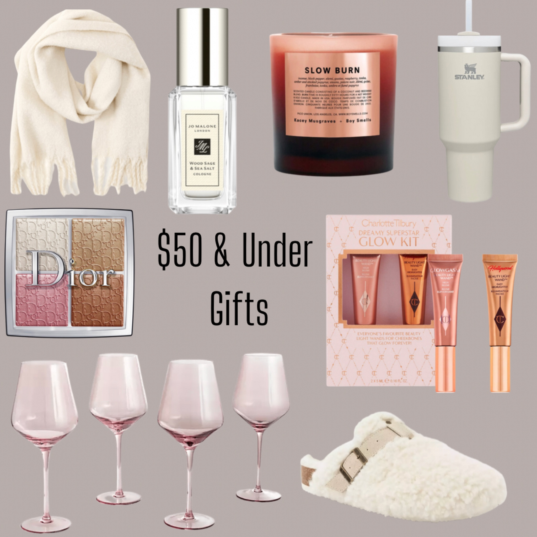 Christmas gifts for her, gift guide for her, girl Christmas gifts, colored wine glasses, chunky scarf, affordable Christmas gifts

#LTKHoliday #LTKunder50 #LTKSeasonal