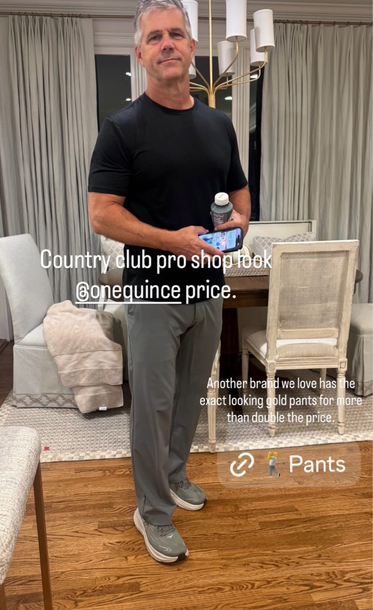Zane has these pants in several colors. He loves them!! 💙 @onequince

#LTKMens #LTKOver40 #LTKActive
