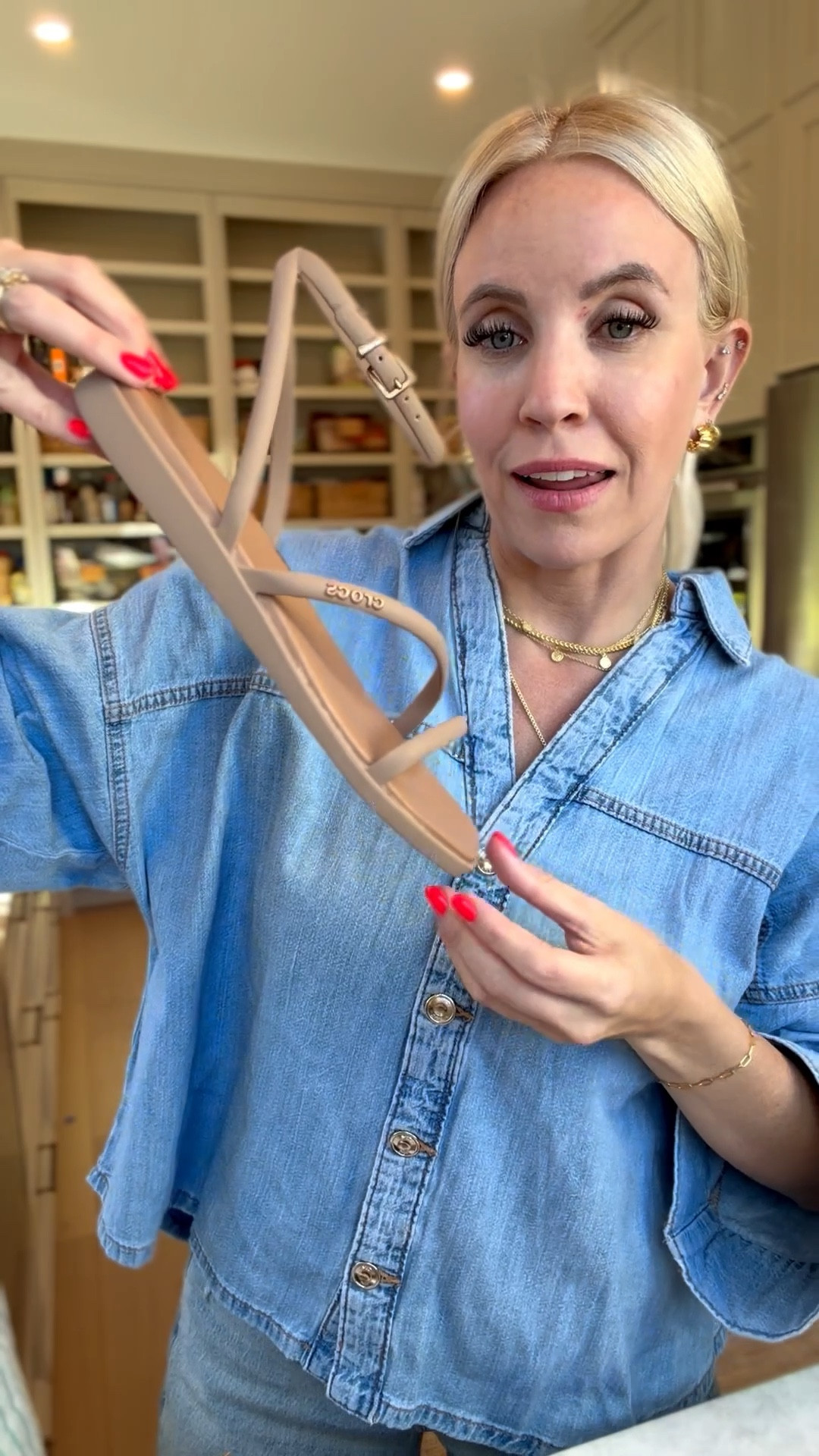 These crocs with the ankle strap are so cute!! 

#LTKmomlife #LTKgrwm #LTKootd