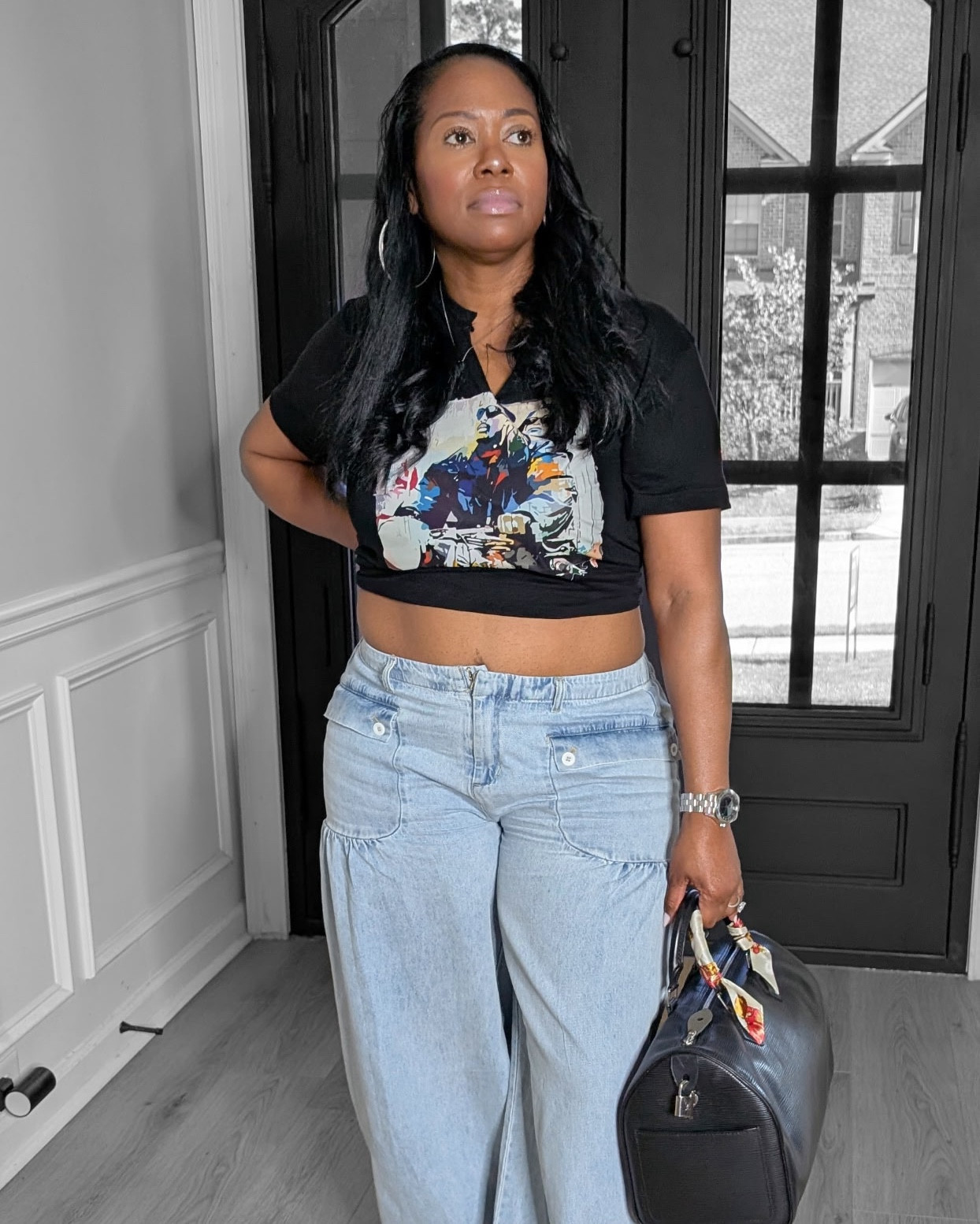 Graphic crop tee, wide-leg jeans, and sneakers for an easy everyday look.

Graphic Tee L | Lotus Jeans XL | Saucony kicks

Soft life, styled right. ✨

#EverydayStyle #CasualLook #GraphicTeeStyle #WideLegDenim #StyleSimplified #LTKAtlanta #ImTashaMack #SoftLifeStyledRight #LTKFallStyle #OOTD

#LTKOver40 #LTKMidsize #LTKShoeCrush