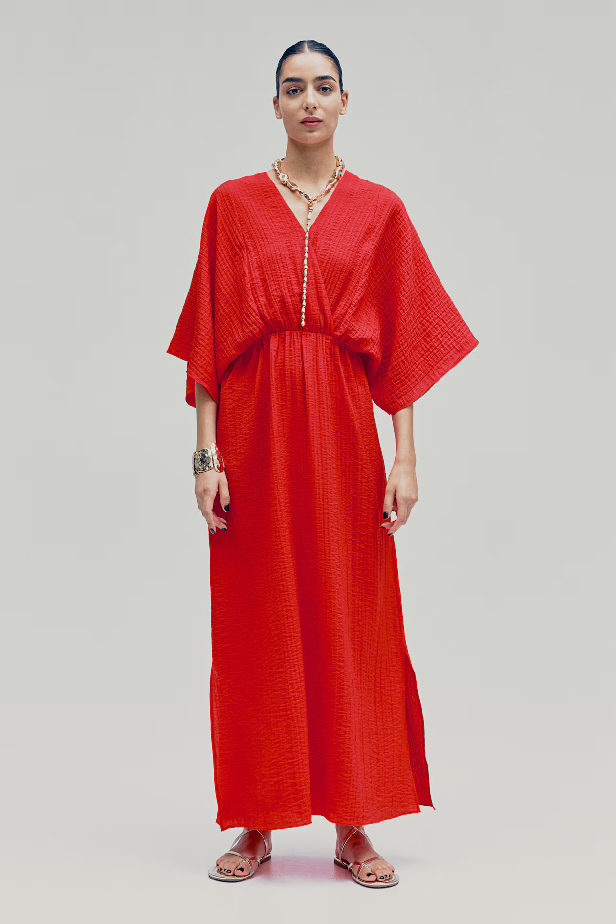 Waisted kaftan dress | H&M (UK, MY, IN, SG, PH, TW, HK)