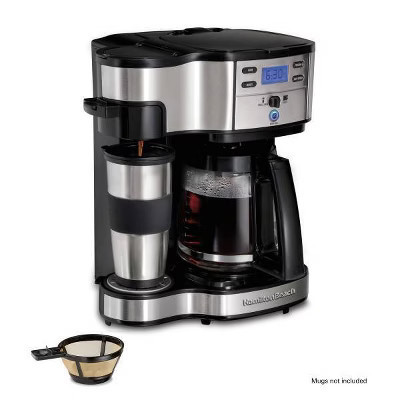 Hamilton Beach 12 Cup & Single Cup Program Coffee Maker - 49980Z | Target