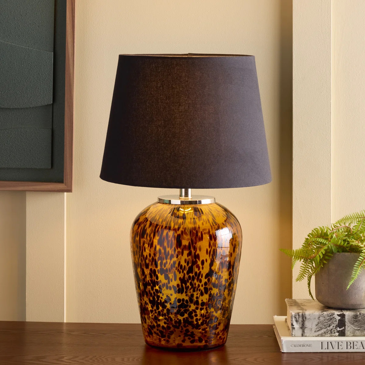 Shae 22.5 Inch Glass Table Lamp | Wayfair North America