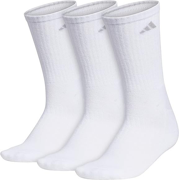 adidas Women's Cushioned Crew Socks (3-Pair) | Amazon (US)