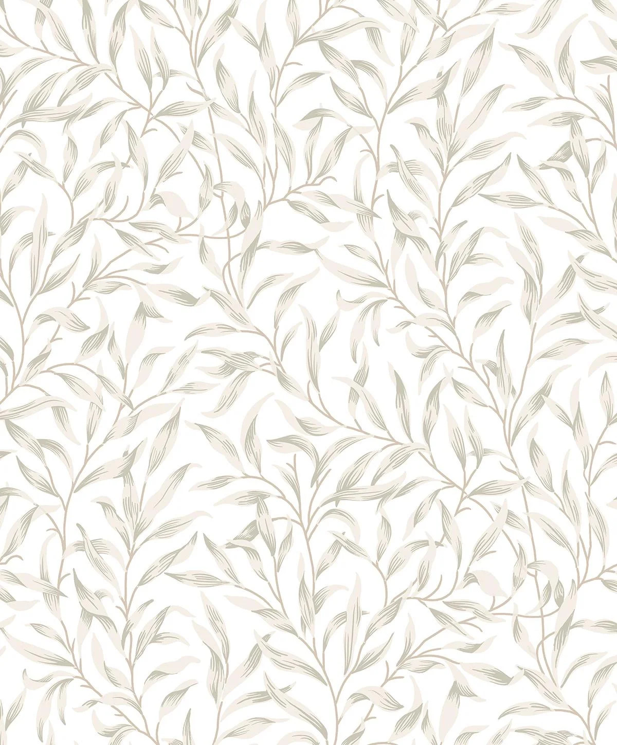 NextWall Neutral Willow Trail Peel and Stick Wallpaper - 20.9 in. W x 18 ft. L Roll | Walmart (US)