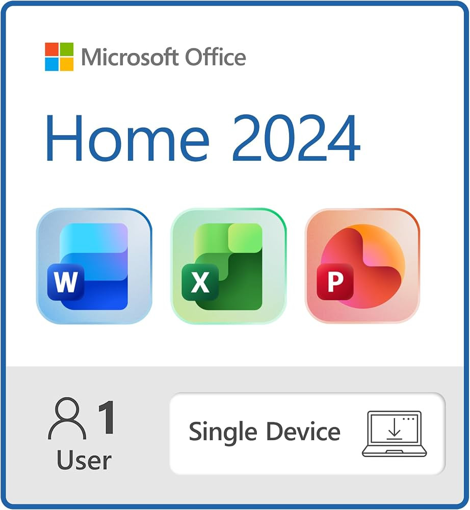Microsoft Office Home 2024 | Classic Office Apps: Word, Excel, PowerPoint | One-Time Purchase for... | Amazon (US)