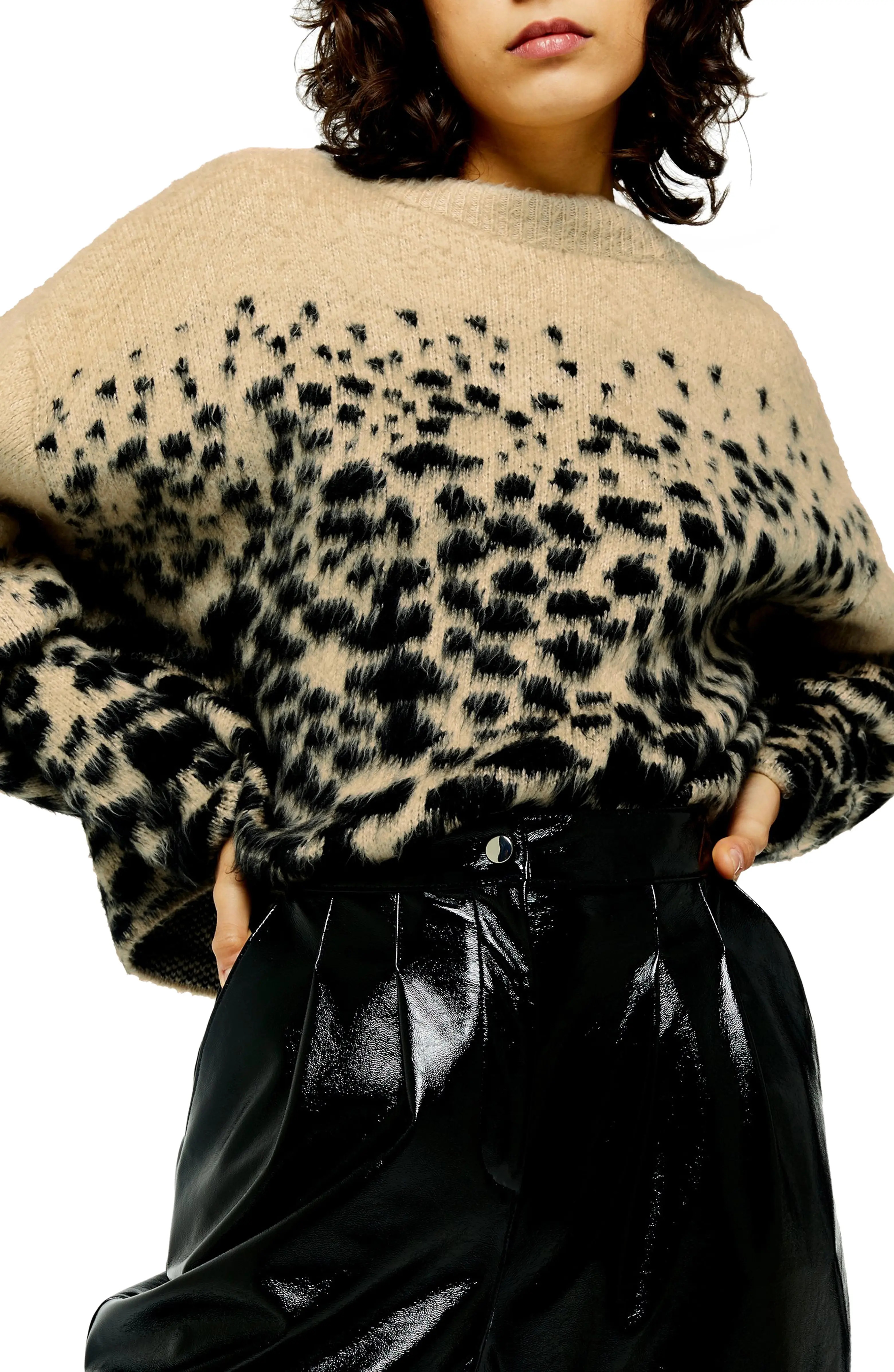 Snake Pattern Sweater | Nordstrom