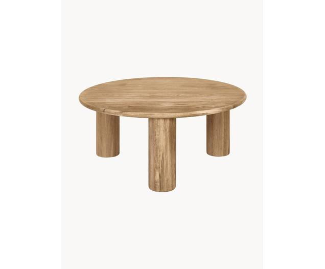 Table basse ronde en bois de chêne Didi | Westwing | Westwing EU