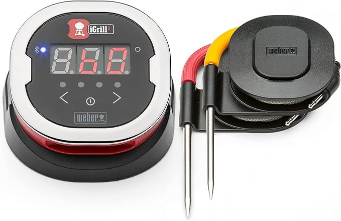 iDevices iGrill 2 Bluetooth Smart Meat Thermometer w/2 Color-Coded Meat Probes, 200-Hour Battery ... | Amazon (US)