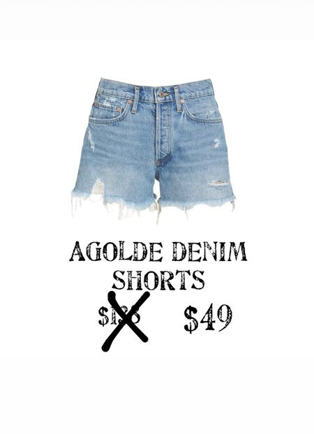 Agolde denim
Agolde Parker shorts
Nordstrom sale

#LTKunder50 #LTKsalealert #LTKFind
