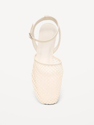 Raffia Slingback Flats for Women | Old Navy (US)