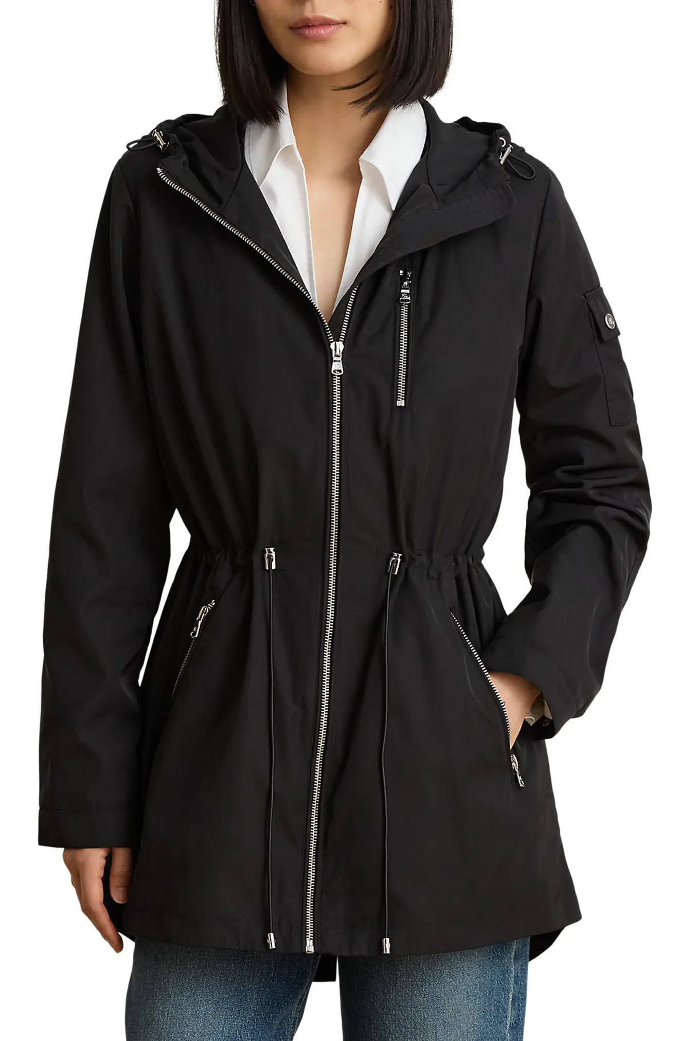 Lauren Ralph Lauren Hooded Zip Anorak (Women) | Nordstrom | Nordstrom