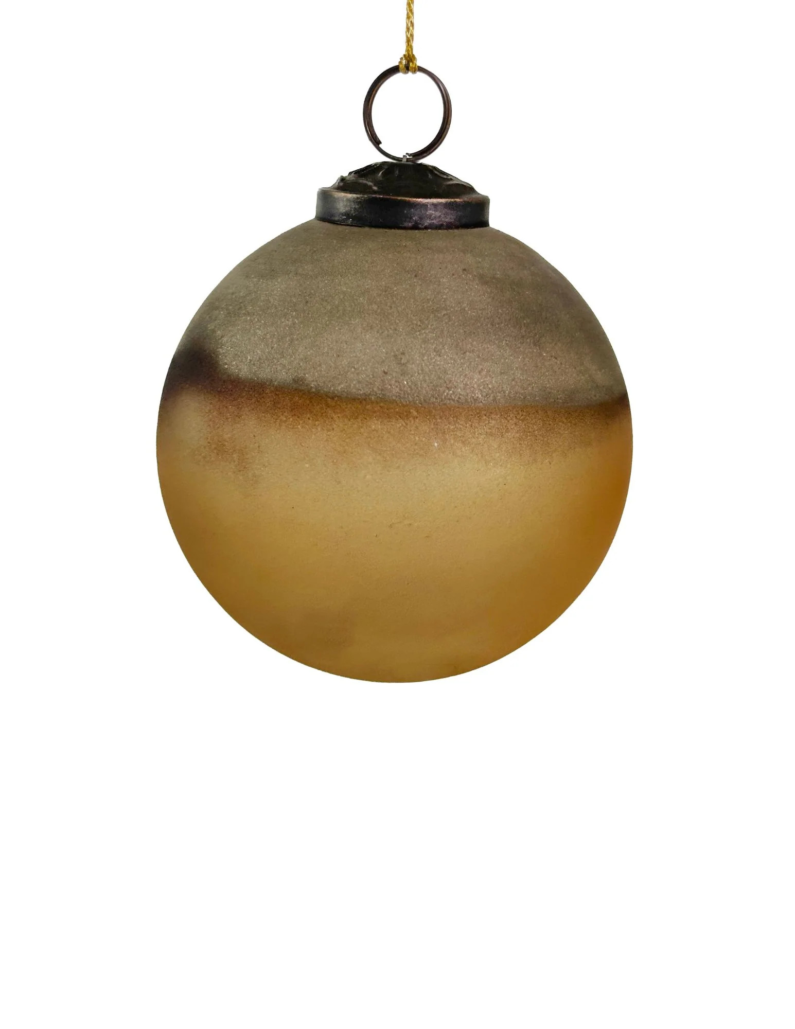 Honey Brown Dipped Ornament | Gatehouse No.1