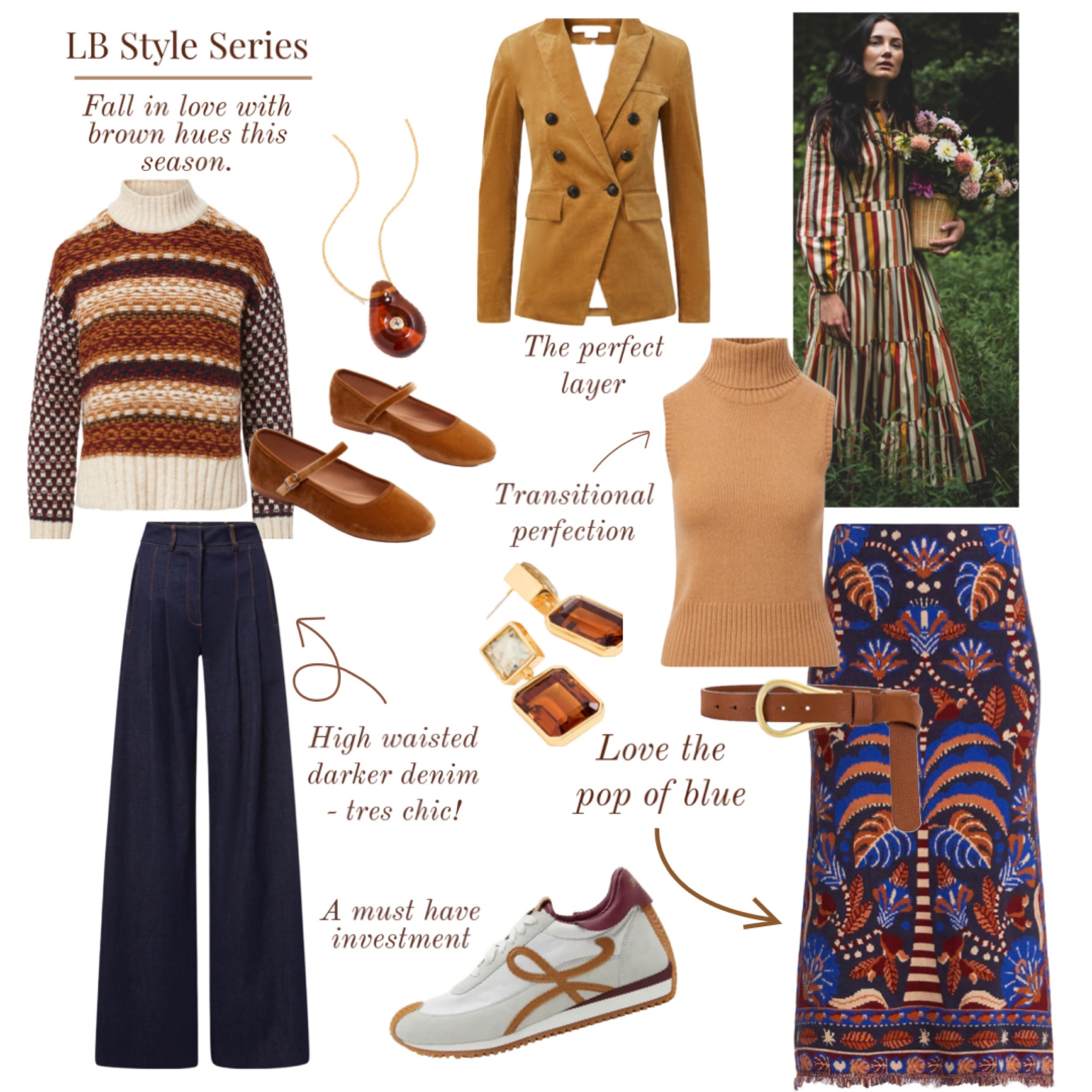 Crushing on shades of brown this fall season 🍂