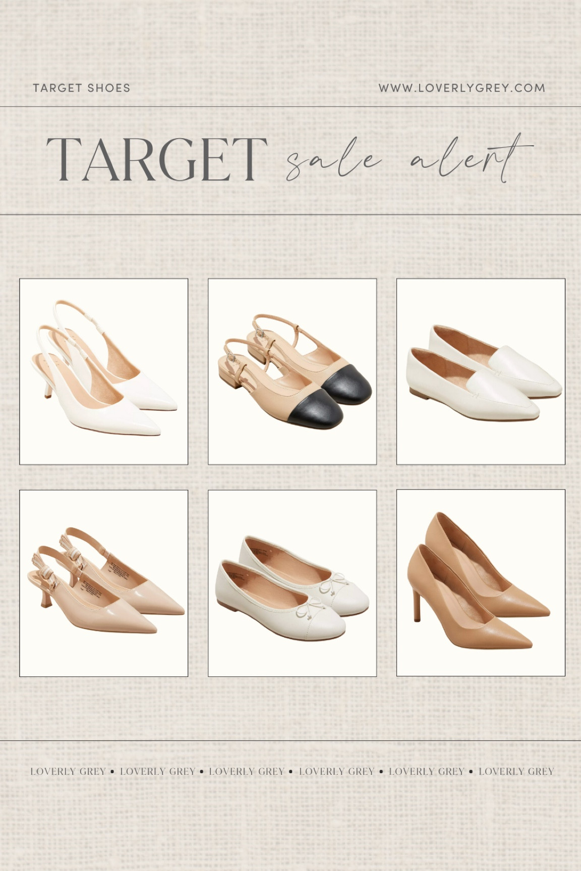 Target shoes are currently 20% off! 👏🏼 These are perfect for work!

Loverly Grey, Target finds, Target sale, Target shoes, workwear, work outfit, pointed toe heels, ballet flats, mules, slingback heels 

#LTKWorkwear #LTKShoeCrush #LTKSaleAlert
