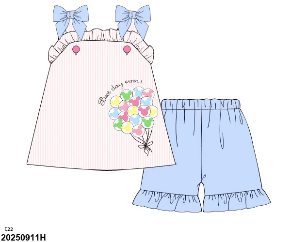 Best Day Ever Shorts Set | Tutti Frutti Kids Co